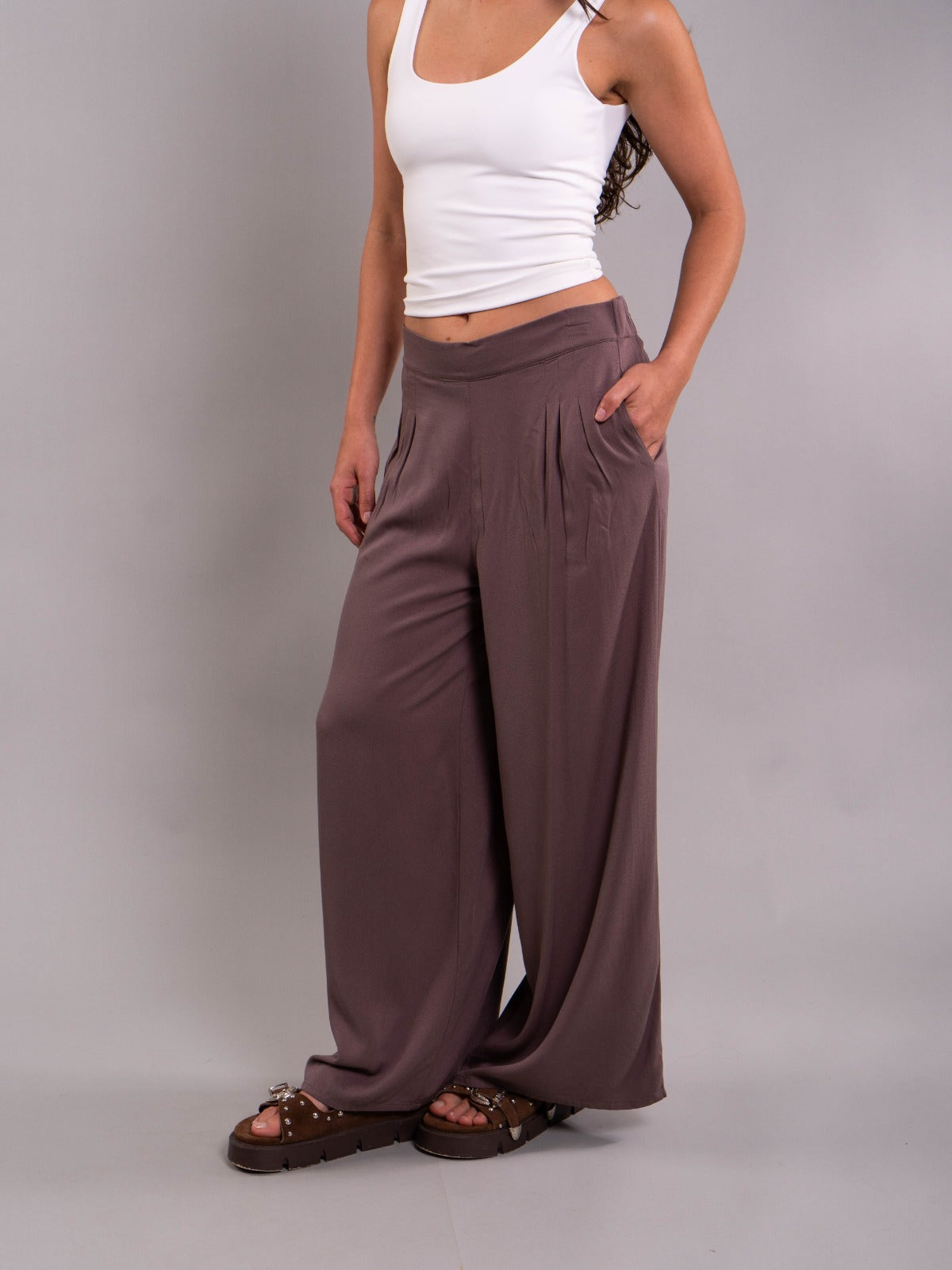 Pantalón Comfy Plane Brown