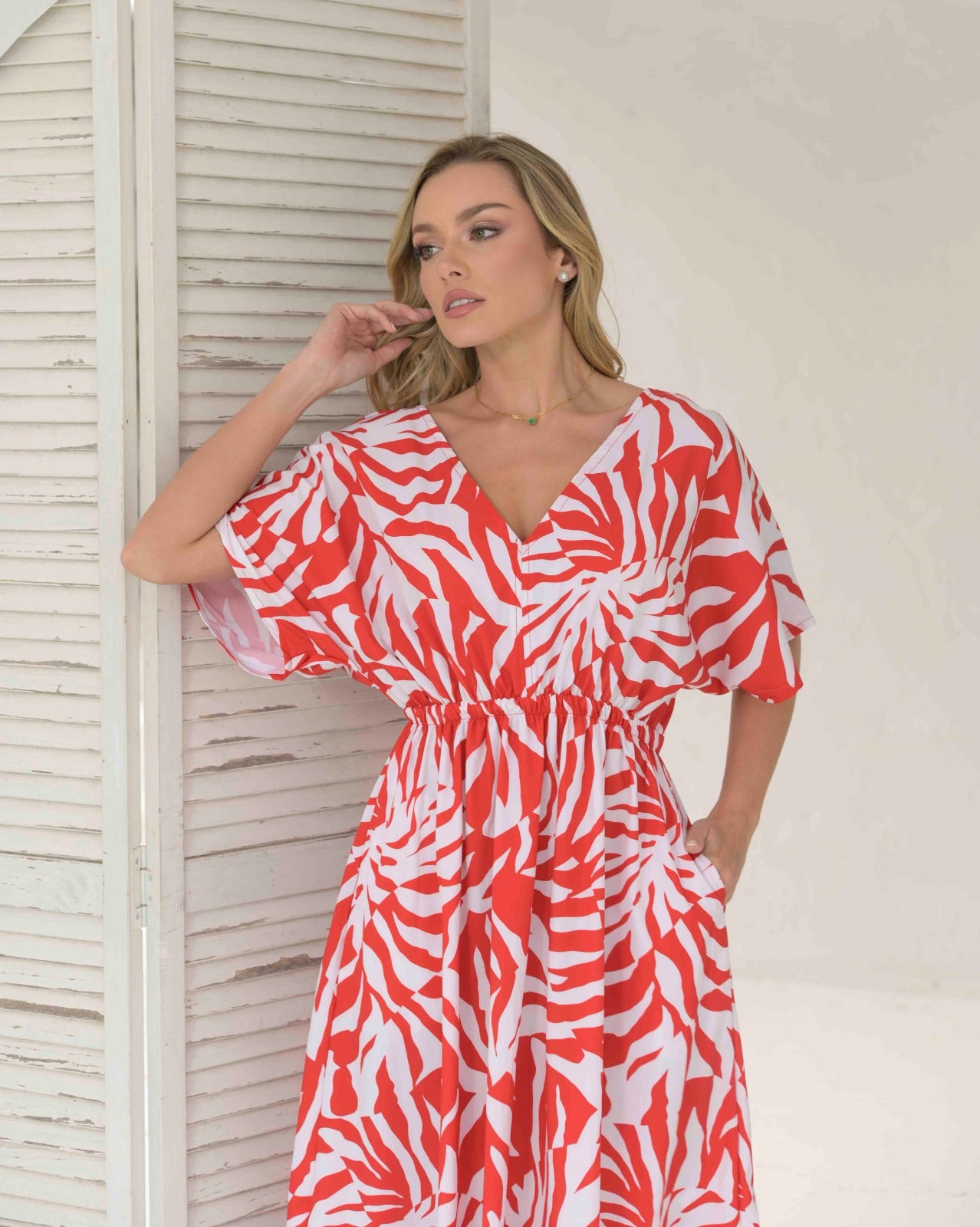 Vestido Elodia Rubí