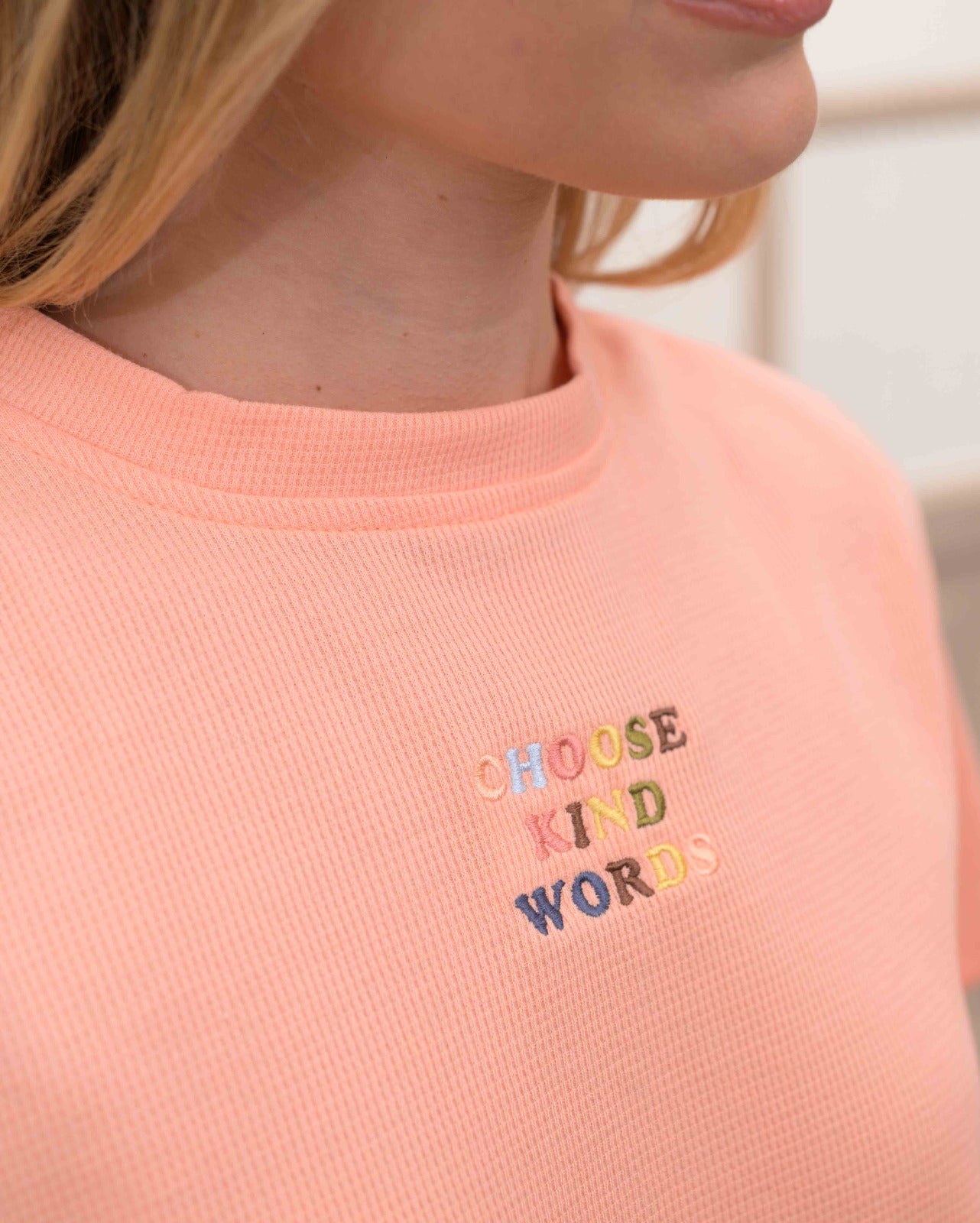 Camiseta Cali Wafer Coral