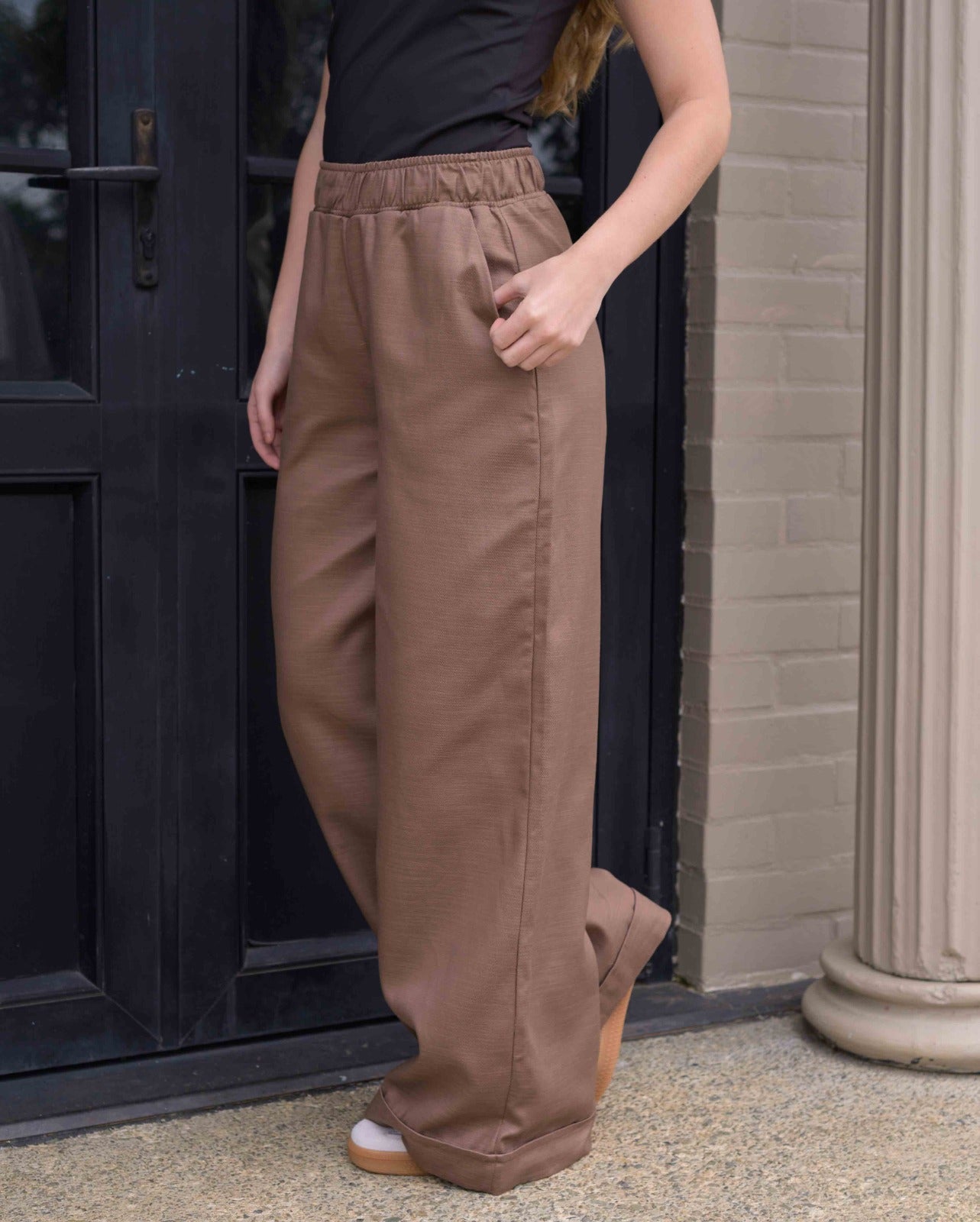 Pantalón Cande Plane Cocoa