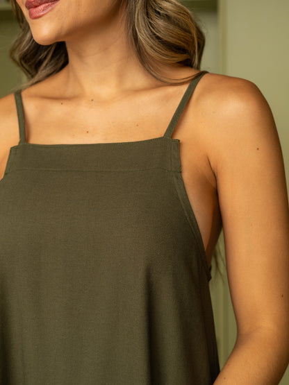 Vestido Aitana Plane verde