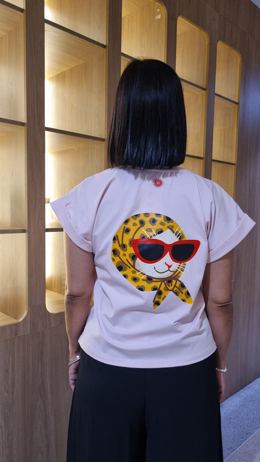 Camiseta Pola rosada