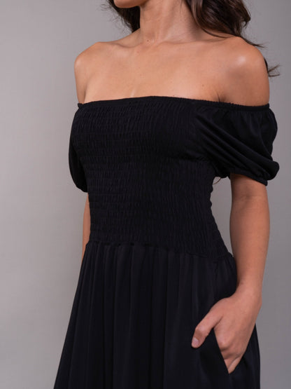 Vestido Katy Plane black