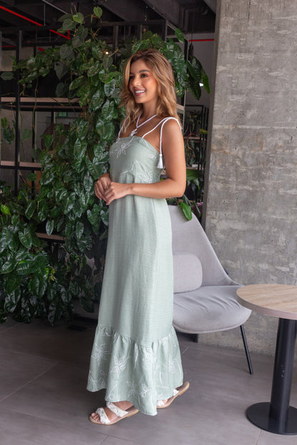 Vestido Vallarta verde