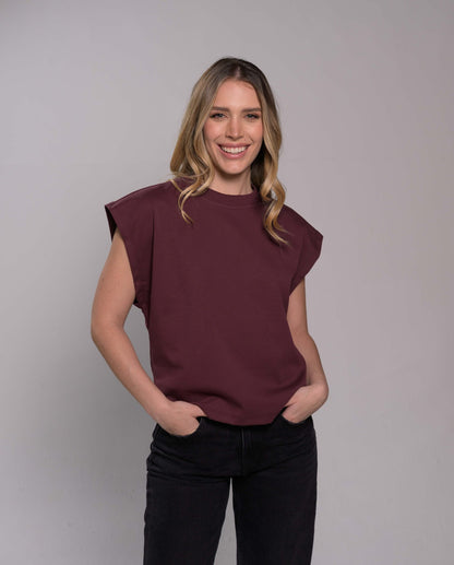 Camiseta Frida Acid Vino