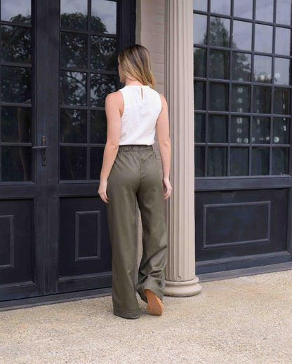 Pantalón Cande Plane verde