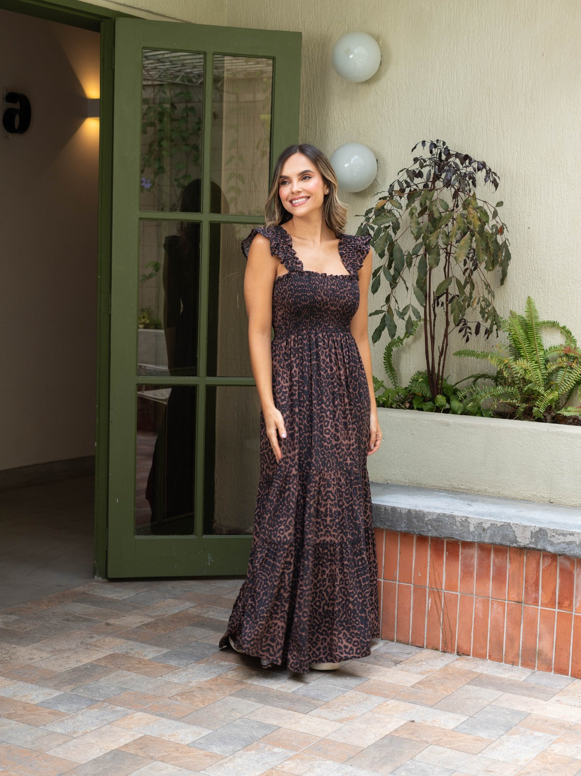 Vestido Sally print
