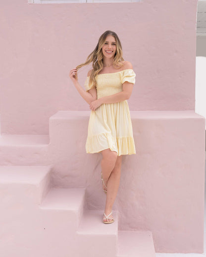 Vestido Maite Plane butter