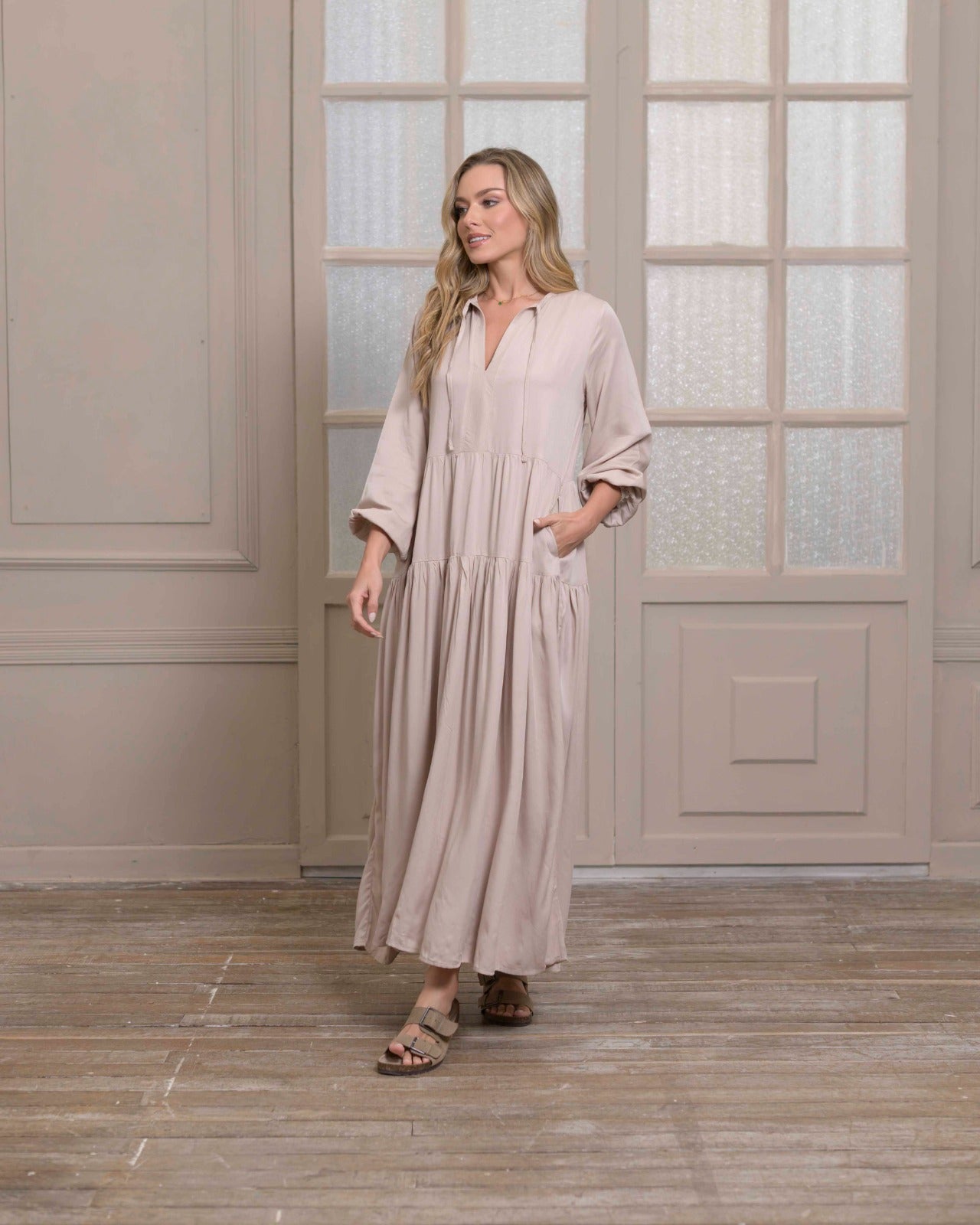 Vestido Eloísa Plane Arena