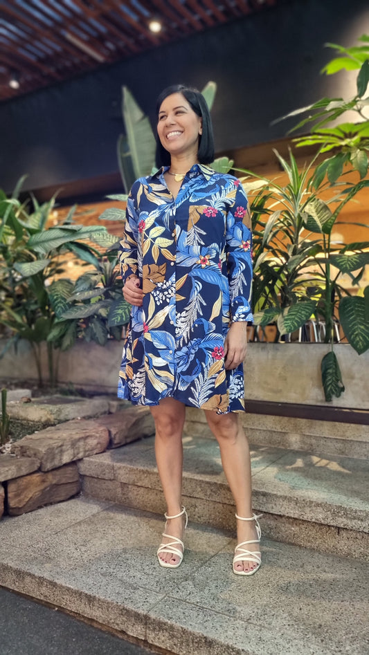 Vestido Brujas azul