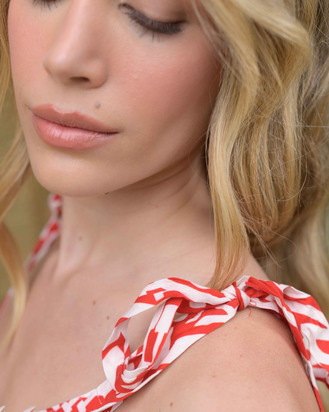 Vestido Abril Milán rojo