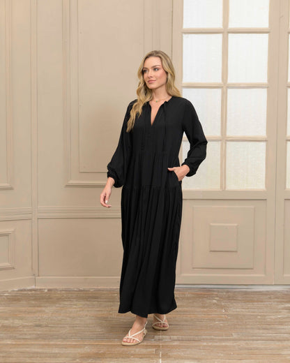 Vestido Eloísa Plane Black