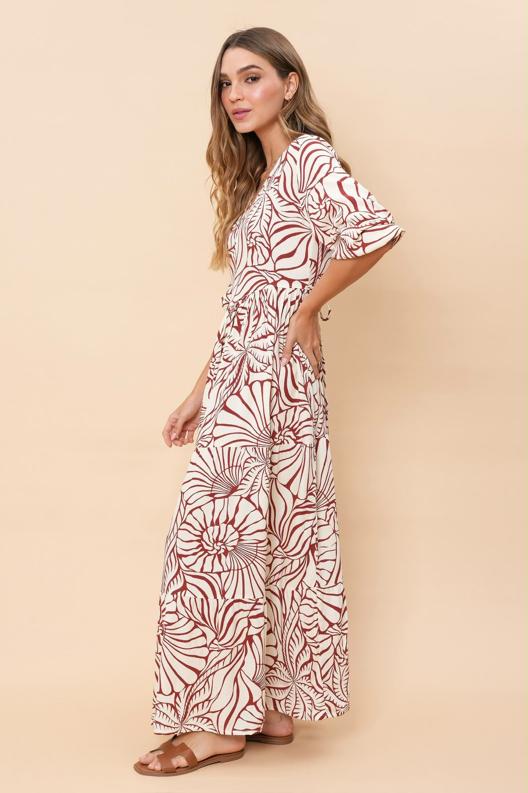 Vestido Violeta Botánico