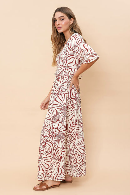 Vestido Violeta Botánico