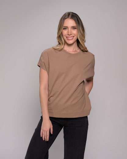 Camiseta Aly Plane Cocoa