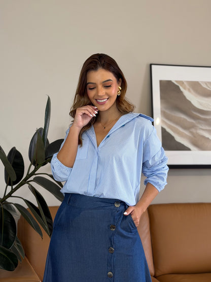 Camisera Emily azul