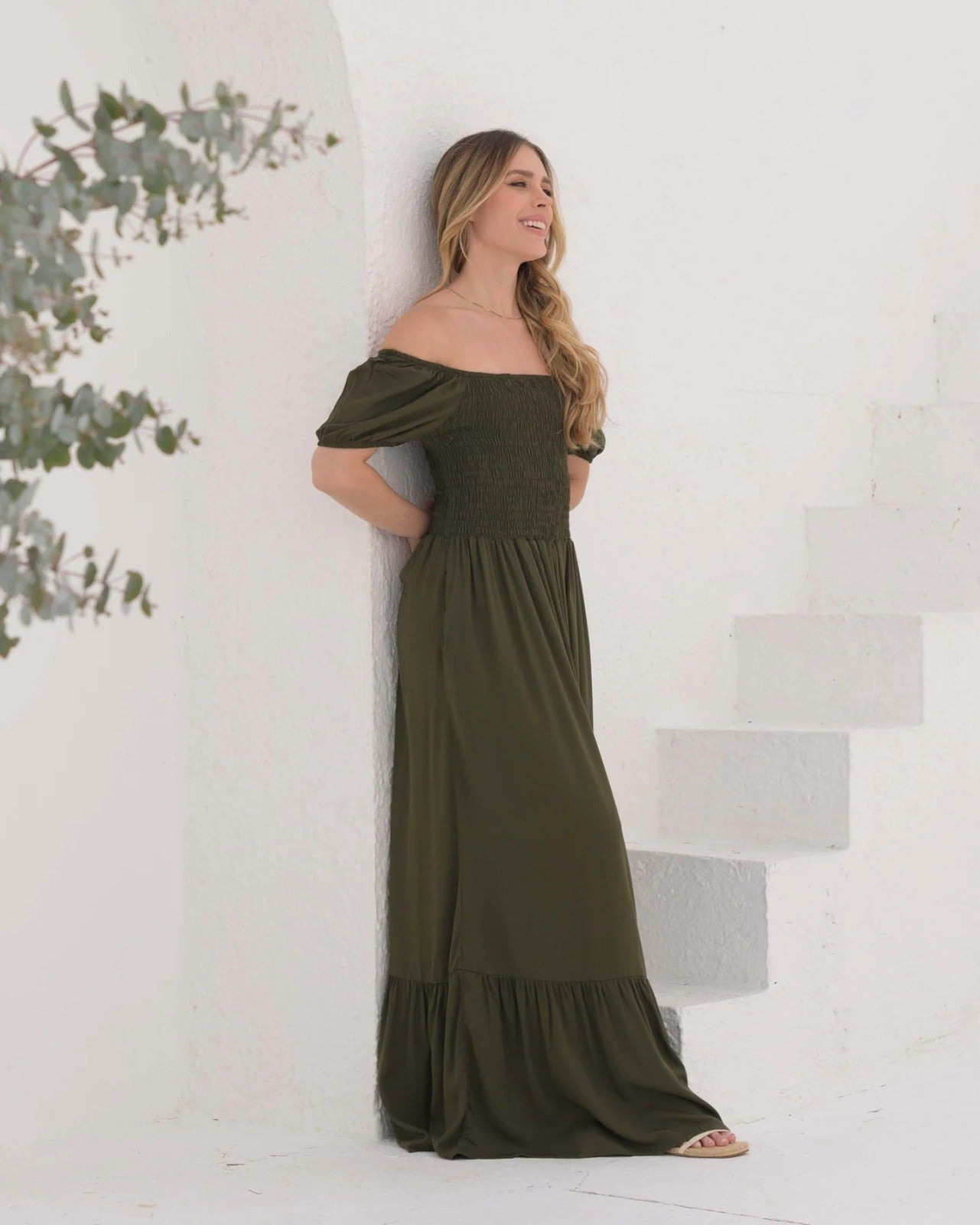 Vestido Katy Plane verde