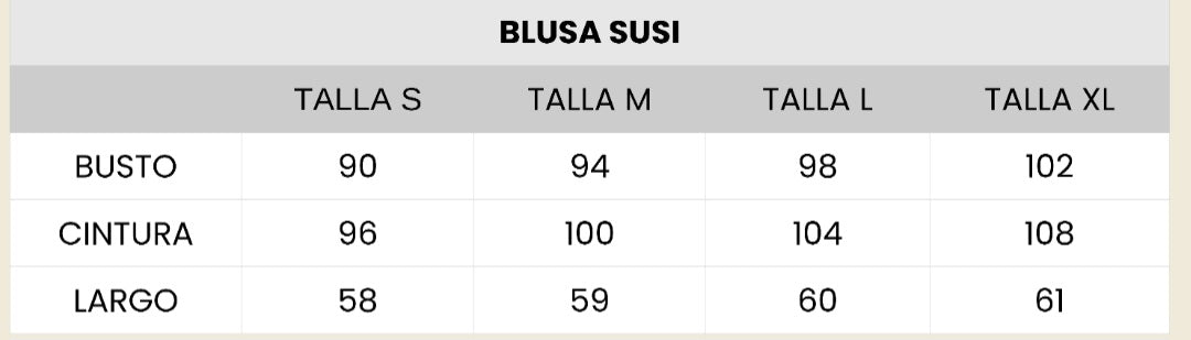 Blusa Susi Mousse