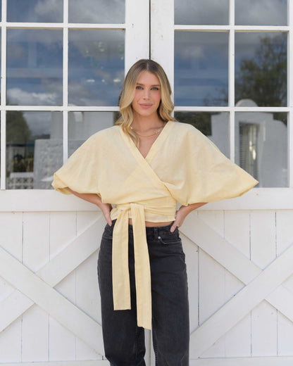 Blusa Sunset amarilla