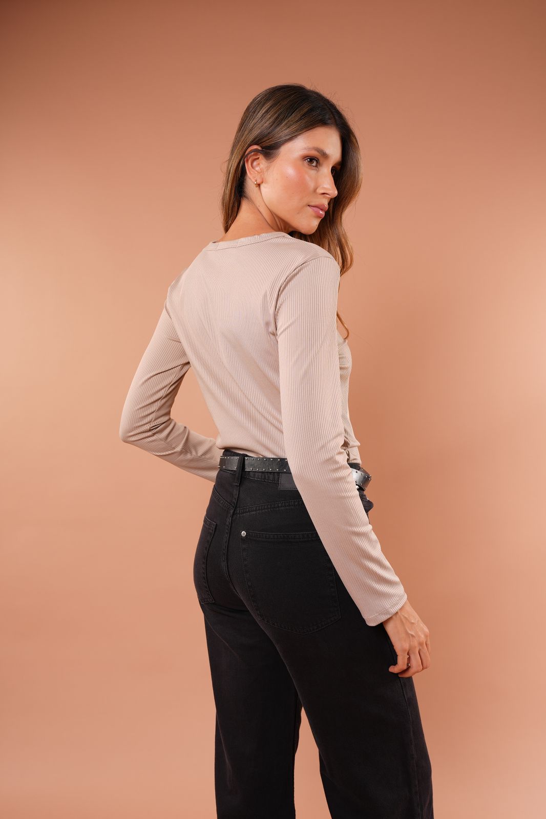 Camiseta Perla Taupe