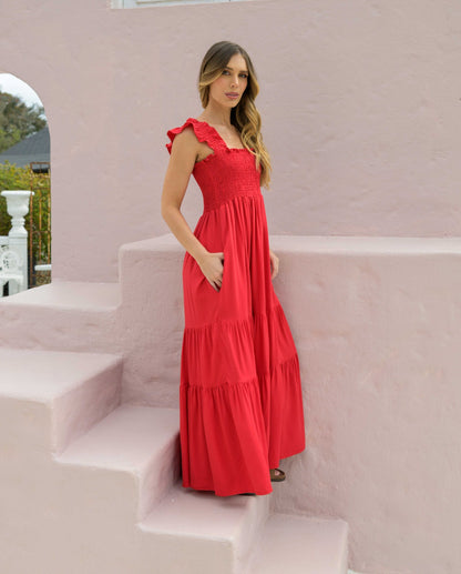 Vestido Sally rojo