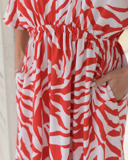 Vestido Elodia Rubí