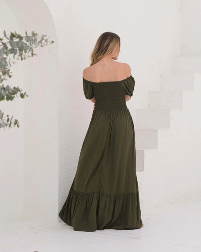 Vestido Katy Plane verde