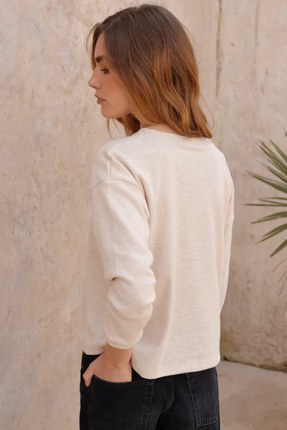 Buzo Pale Marfil