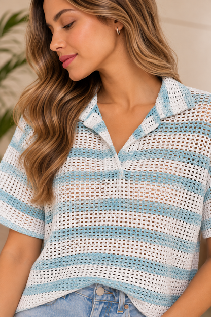 Blusa Erika azul