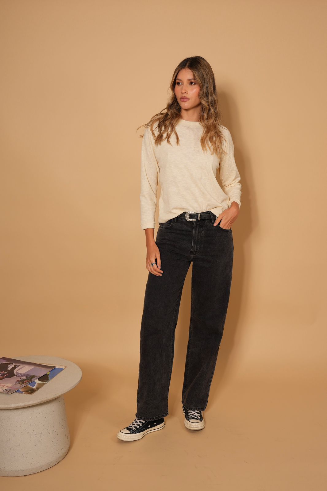 Buzo Pale Crema