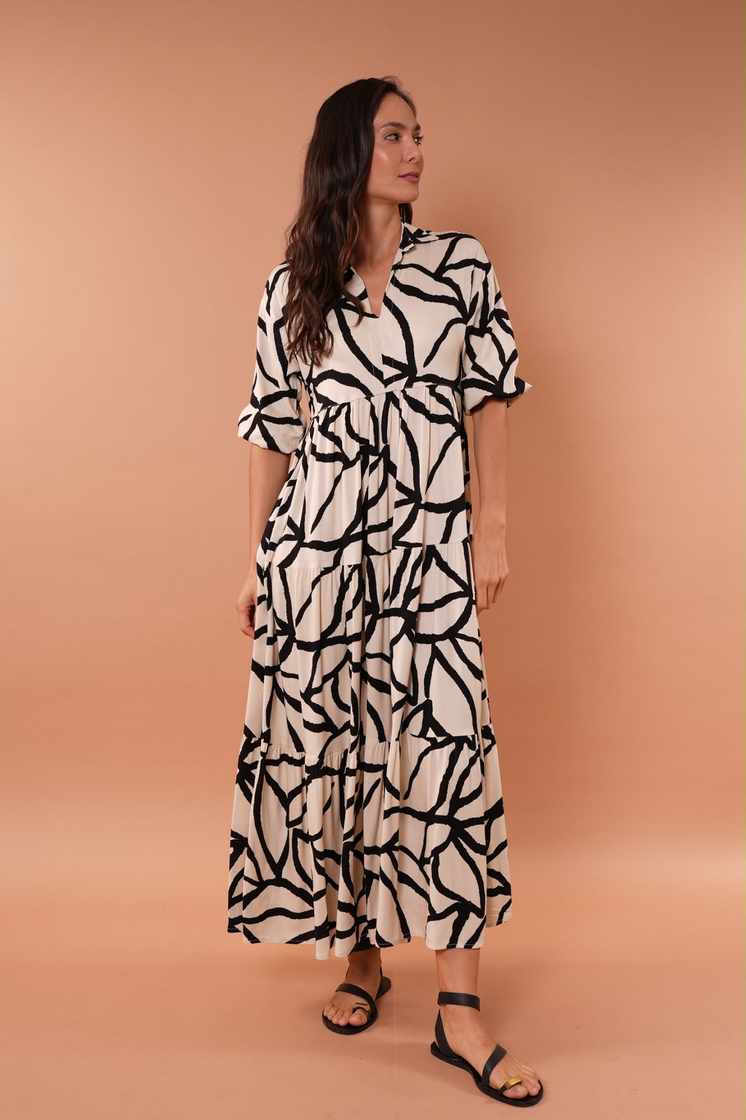 Vestido Kira Líneas