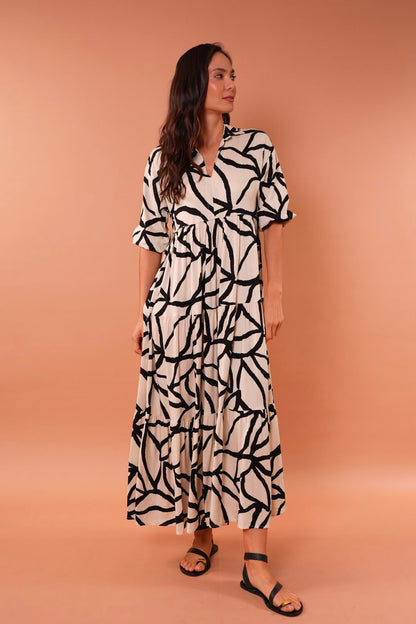 Vestido Kira Líneas