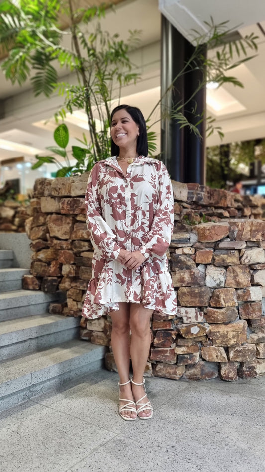 Vestido Yasmín Brown