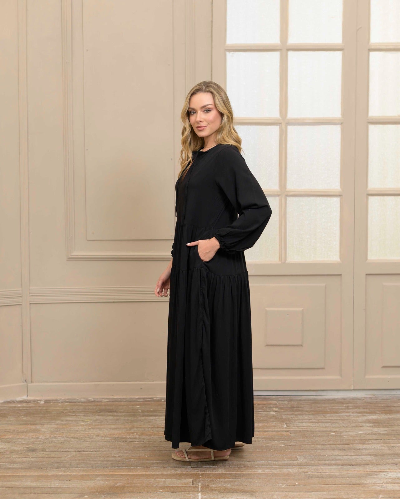 Vestido Eloísa Plane Black