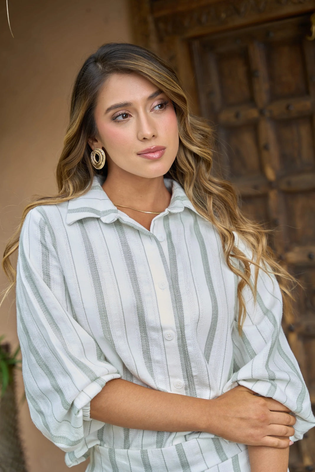 Set de pantalón verde