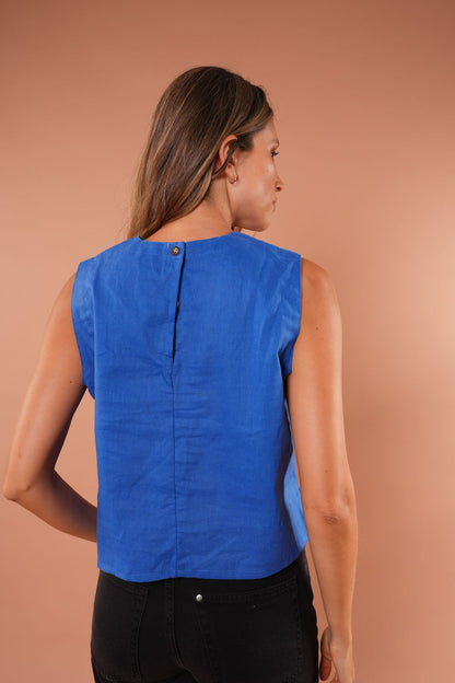 Blusa Libra Azul