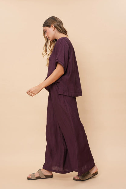 Blusa Zaira Uva