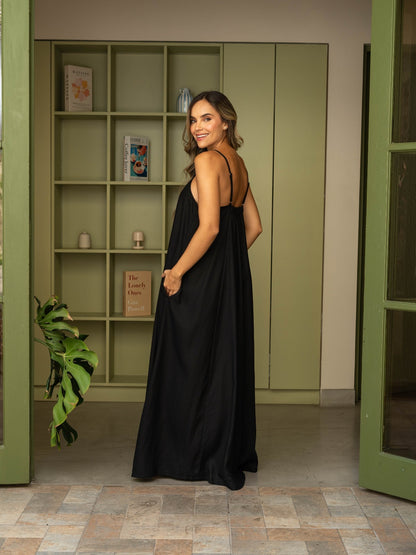 Vestido Aitana Plane negro