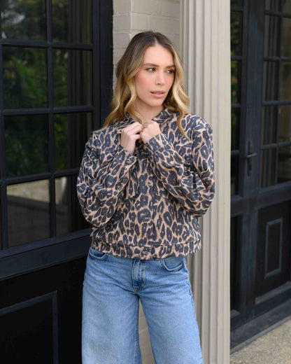 Chaqueta Maia Print Café