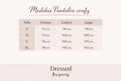Pantalón Comfy Plane negro