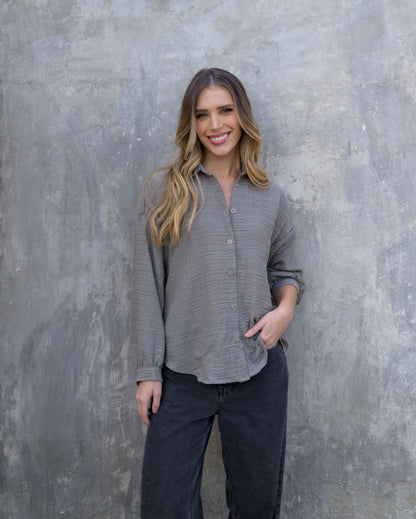 Camisa Cristina Berlín Verde