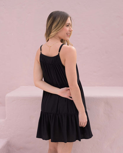 Vestido Alexa Plane black