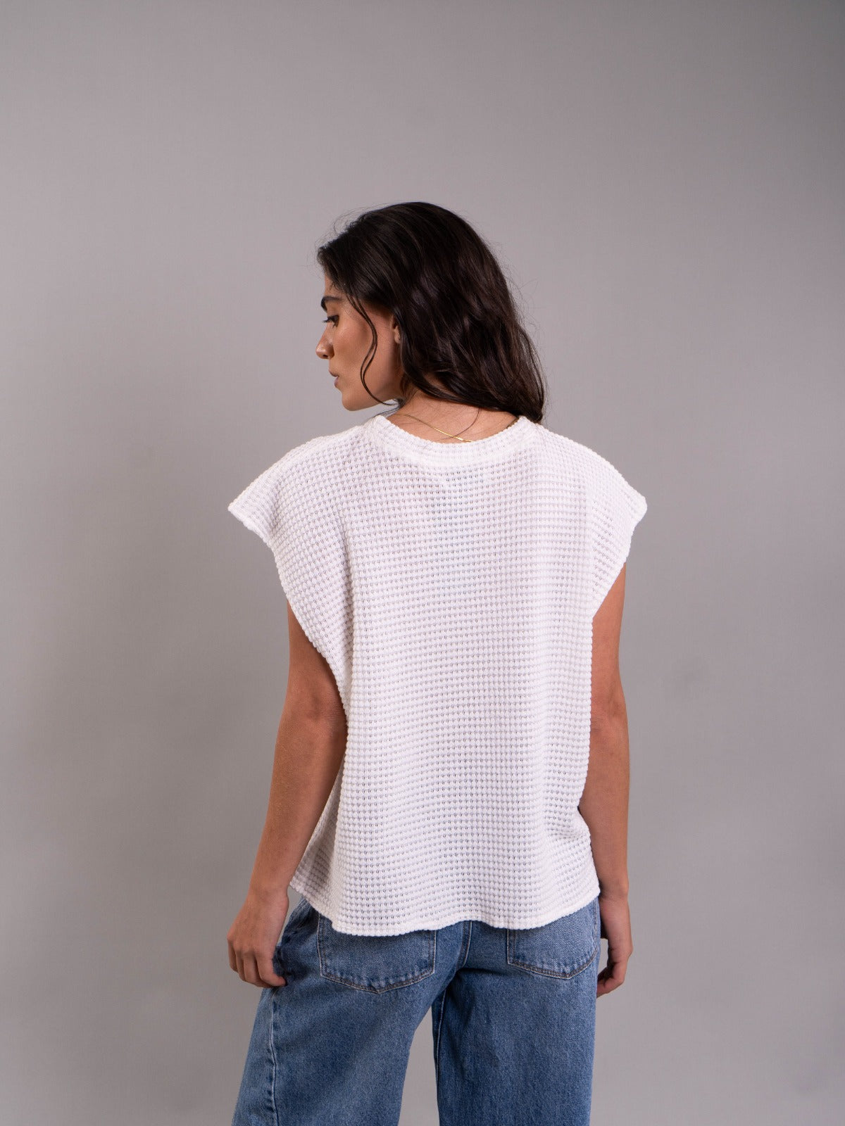 Blusa Sara Muse Marfil