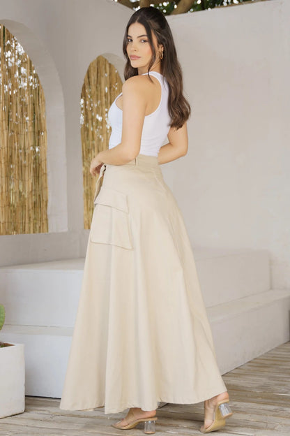 Falda Victoria beige