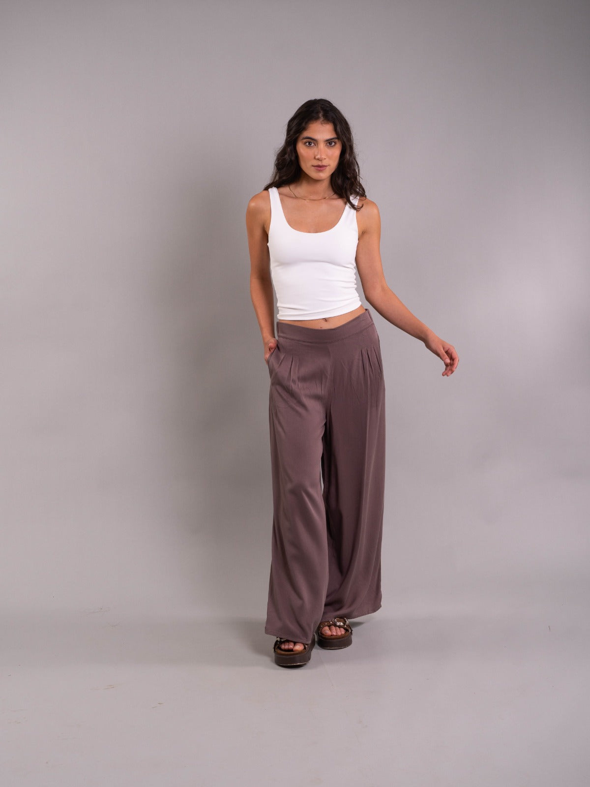 Pantalón Comfy Plane Brown