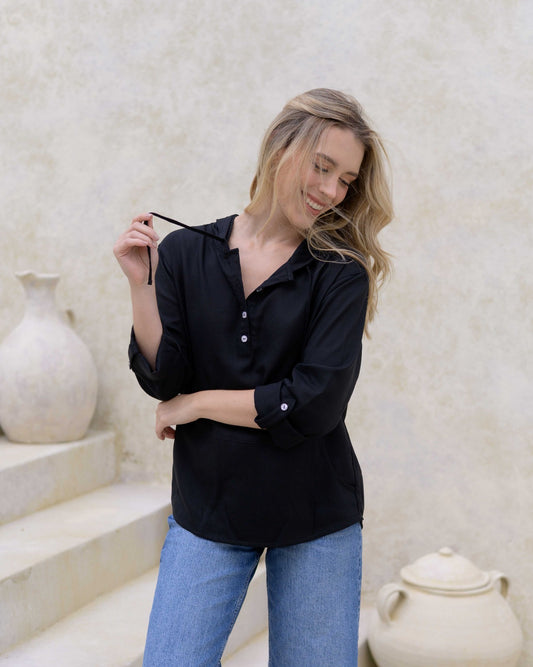 Blusa Siria Negra
