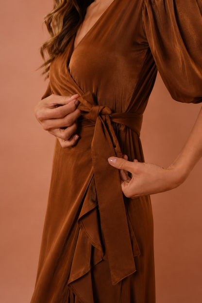 Vestido Melina Brownie