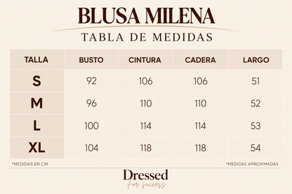 Blusa Milena Bloom
