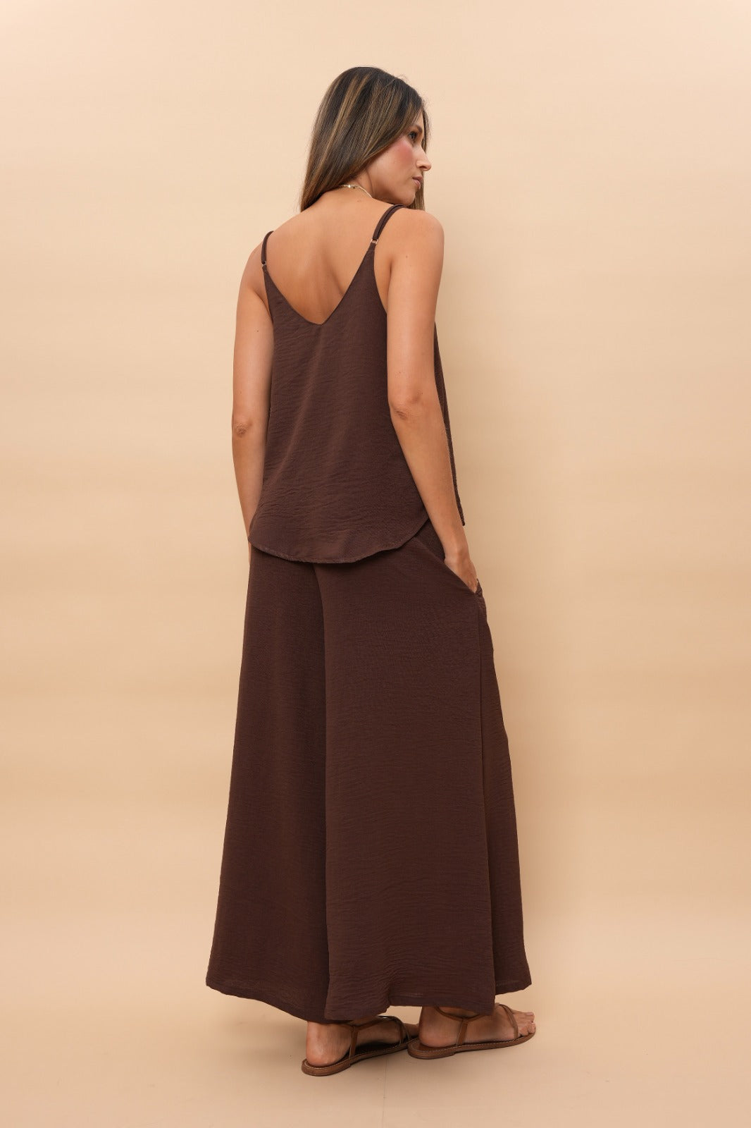 Blusa Elsa Café