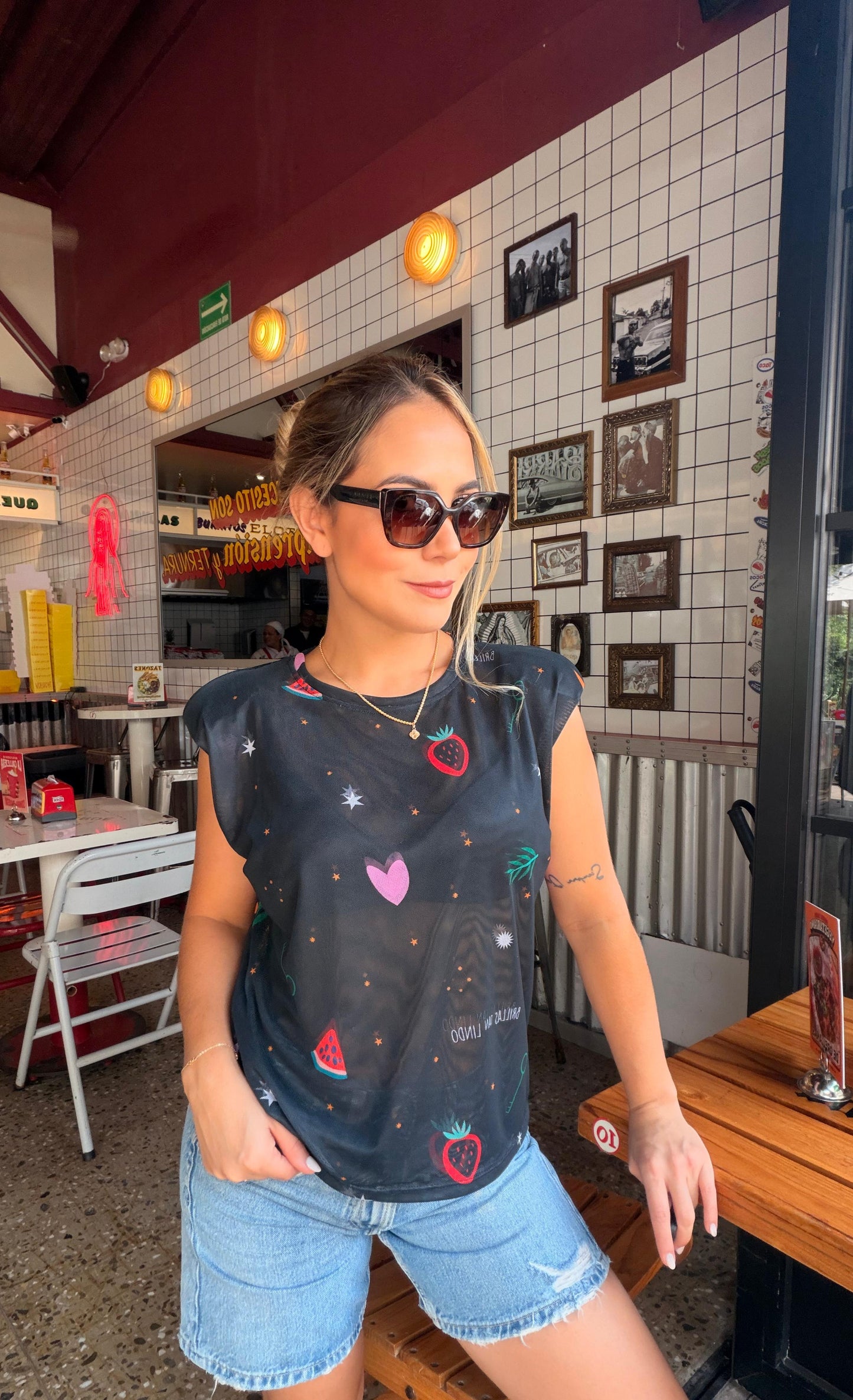 Blusa Malla Lety